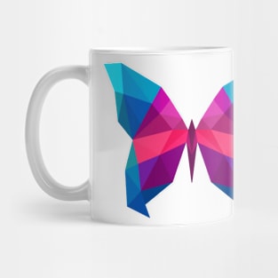 MINIMALIST LOW POLY BUTTERFLY Mug